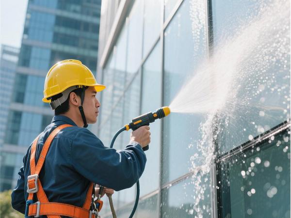 為什么建議企業(yè)、公司、工廠等定期清洗外墻玻璃